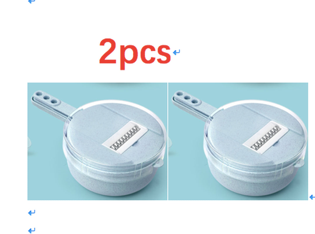 8 in 1 Mandoline Slicer Vegetable Slicer Potato Peeler Carrot Onion Grater with Strainer Vegetable Cutter Kitchen Accessories