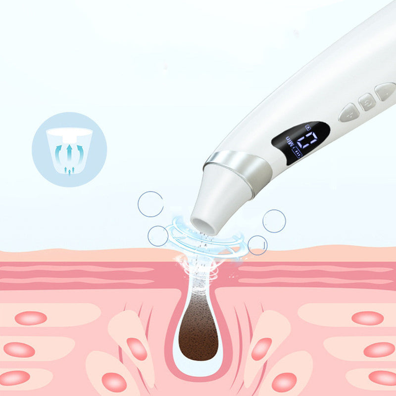 Electric Visual Blackhead Suction Instrument Household Cleansing Pore Cleaner for Skin Equipment Skin Care Tool